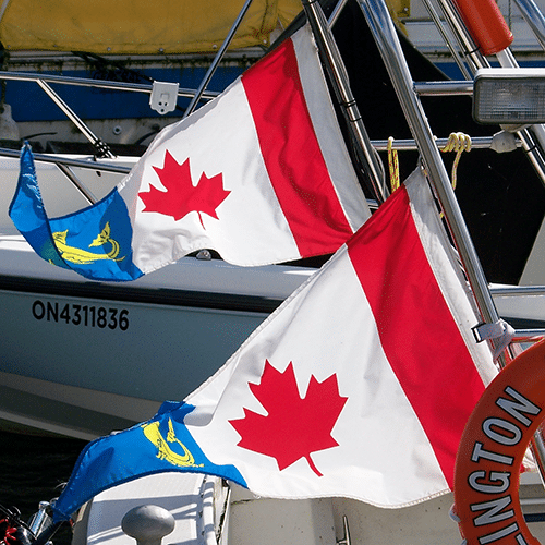 Pontoon Flag FREE SHIPPING Custom Boat Flag Toys & Games Sports ...